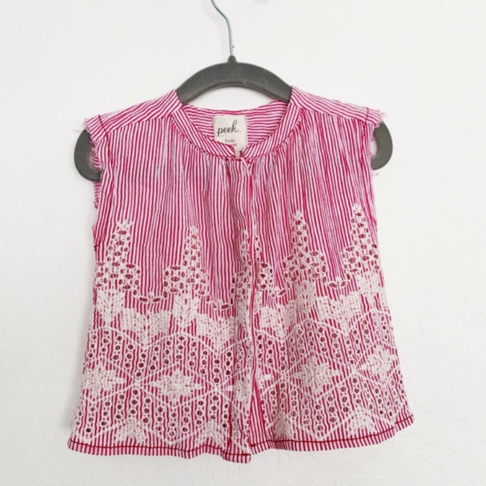 NWT Peek Embroidered Shirt